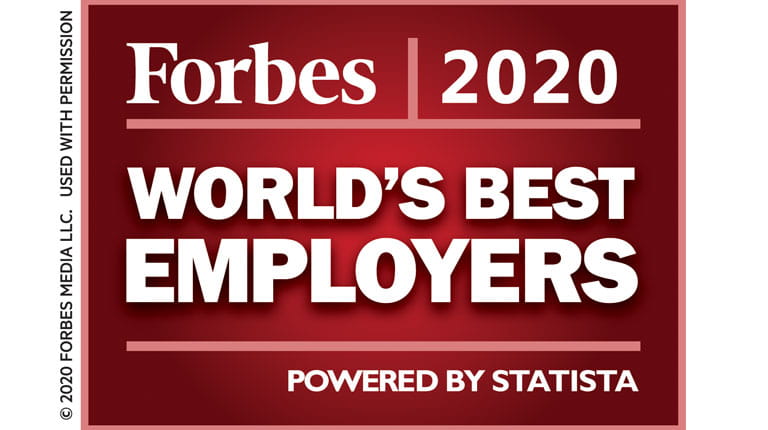 Forbes Best Employer 2020